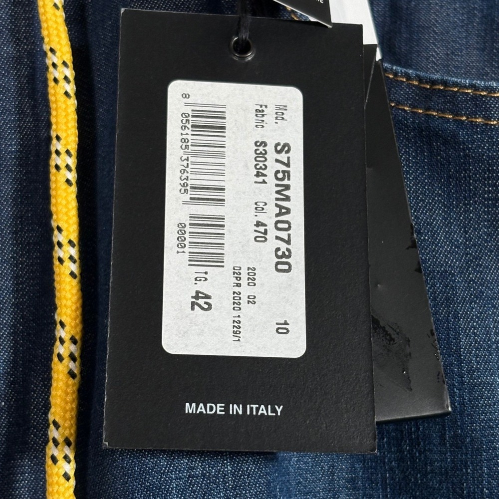 DSQUARED2 Denim Mini Skirt Women's Size 42 US 6 Dark Wash - Picture 10 of 16